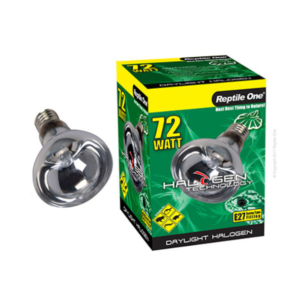 Reptile One Halogen Heat Lamp Daylight 72W Hollywood Fish Farm Online