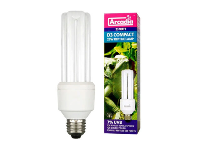 Arcadia D3+ 7% UVB Compact Bulb 23w